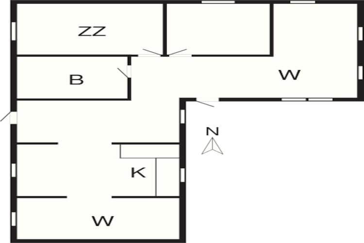 Maison de vacances pour 5 a KRISTINEHAMN-Plan d'étage