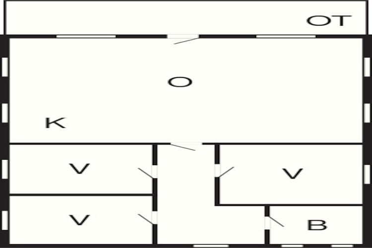6 persoons vakantie huis in Harboøre-By Traum-Plattegrond