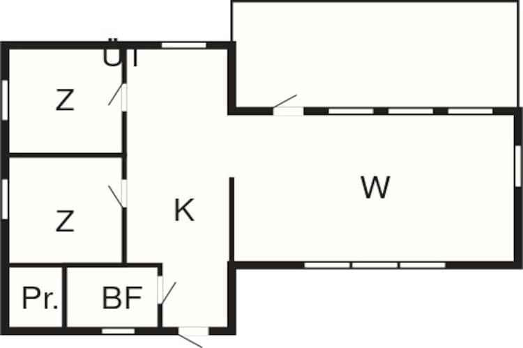 Maison de vacances pour 4 a VIMMERBY-Plan d'étage