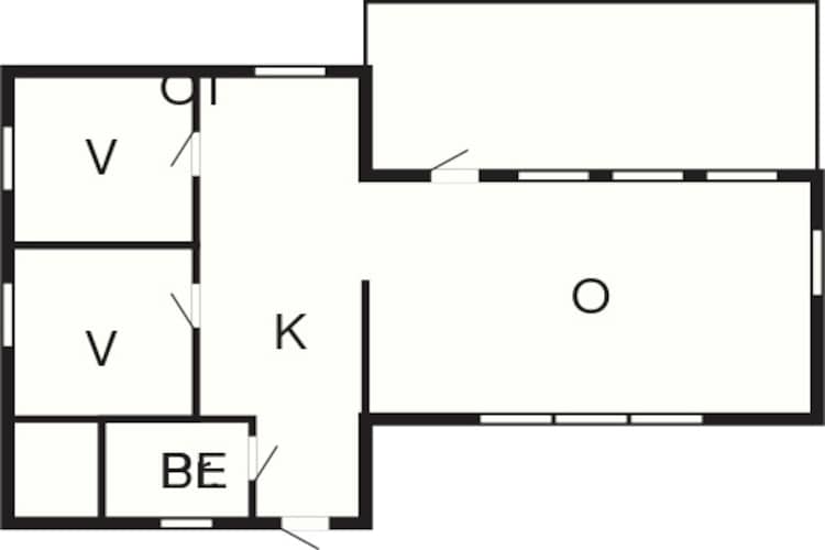 Maison de vacances pour 4 a VIMMERBY-Plan d'étage