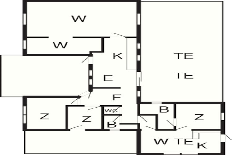 8 persoons vakantie huis in Jerup-By Traum-Plattegrond