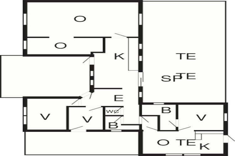 8 persoons vakantie huis in Jerup-By Traum-Plattegrond