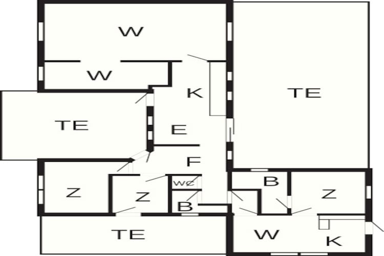 8 persoons vakantie huis in Jerup-By Traum-Plattegrond
