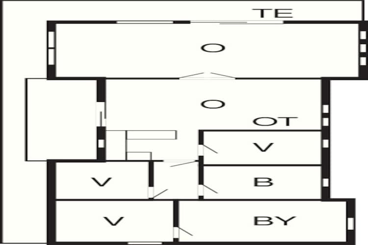 Gezellig toevluchtsoord in Kysing Naes -- By Traum Ferienwohnungen-Plattegrond