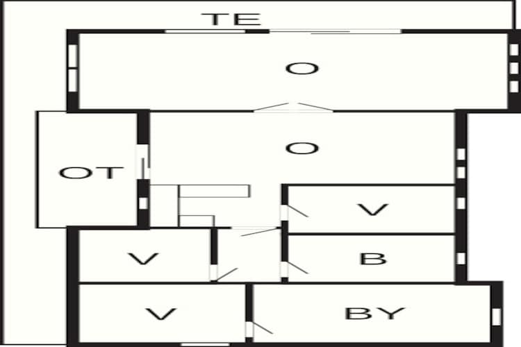 Gezellig toevluchtsoord in Kysing Naes -- By Traum Ferienwohnungen-Plattegrond