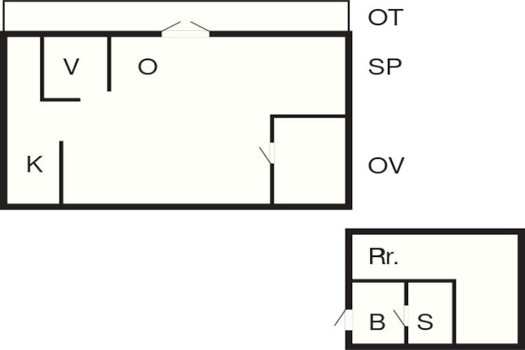 6 persoons vakantie huis in Gilleleje-By Traum-Plattegrond