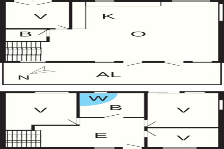 8 persoons vakantie huis in Hemmet-By Traum-Plattegrond