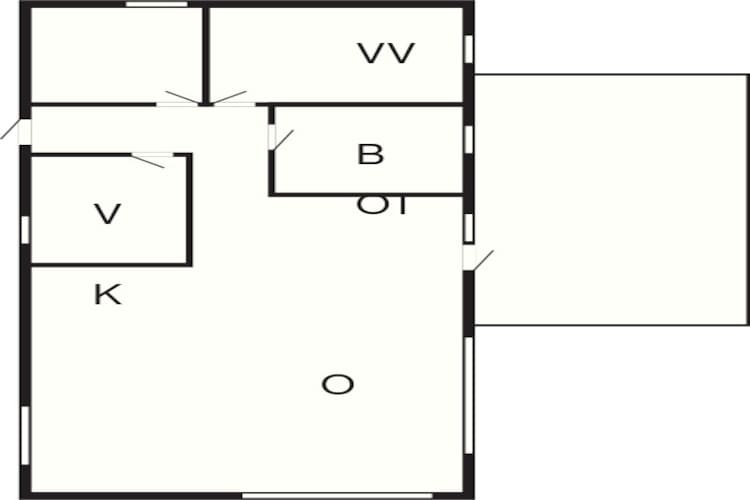 6 persoons vakantie huis in Fårvang-By Traum-Plattegrond
