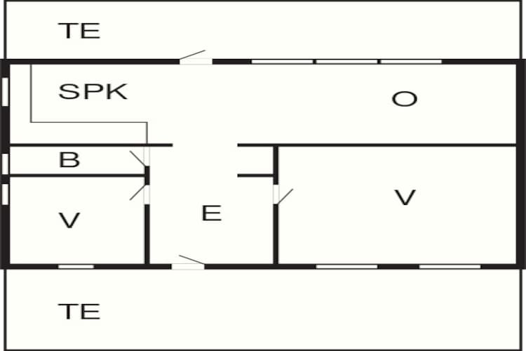 6 persoons vakantie huis in Ebeltoft-By Traum-Plattegrond