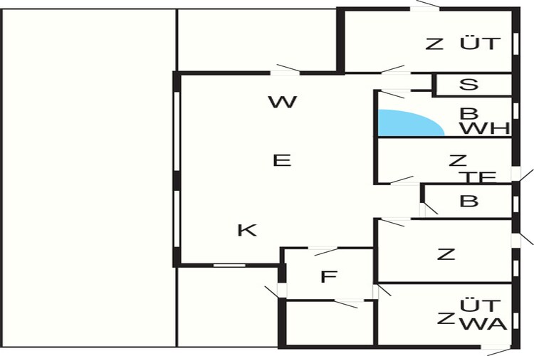 8 persoons vakantie huis in Hadsund-By Traum-Plattegrond