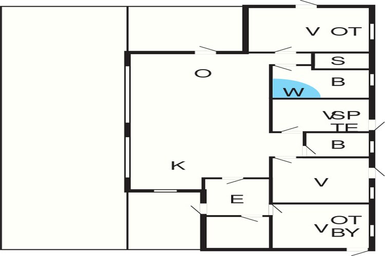 8 persoons vakantie huis in Hadsund-By Traum-Plattegrond