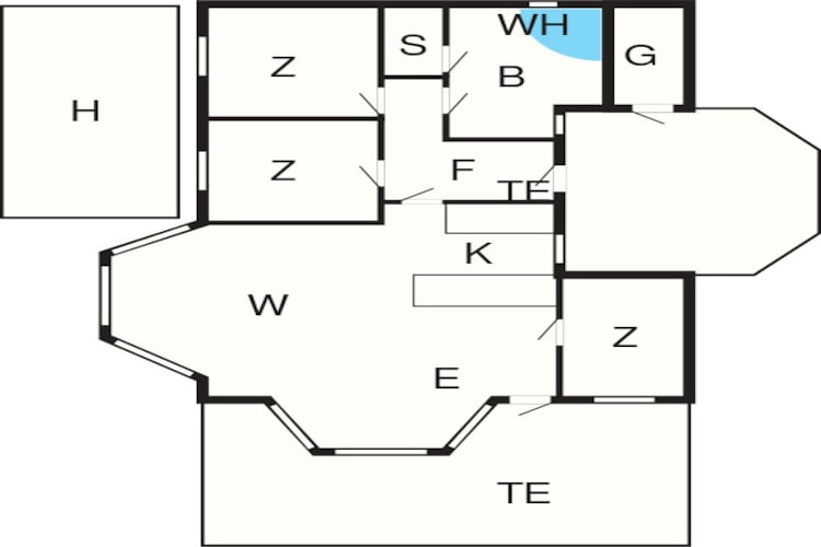6 persoons vakantie huis in Bindslev-By Traum-Plattegrond
