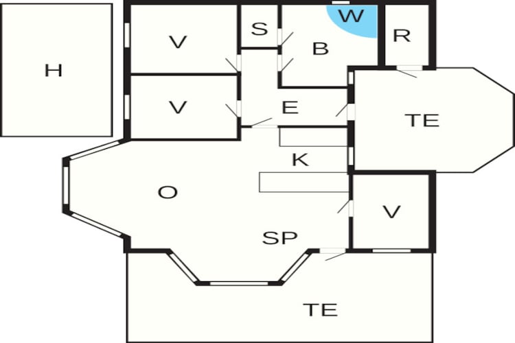 6 persoons vakantie huis in Bindslev-By Traum-Plattegrond