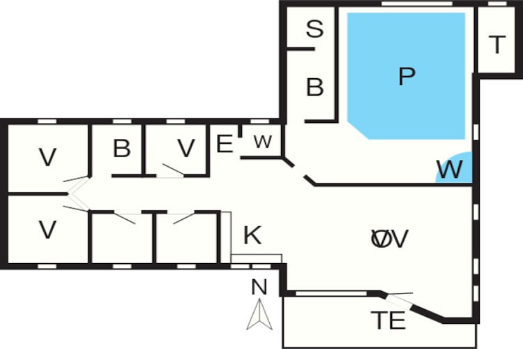 Luxe retraite met zwembad -- By Traum Ferienwohnungen-Plattegrond