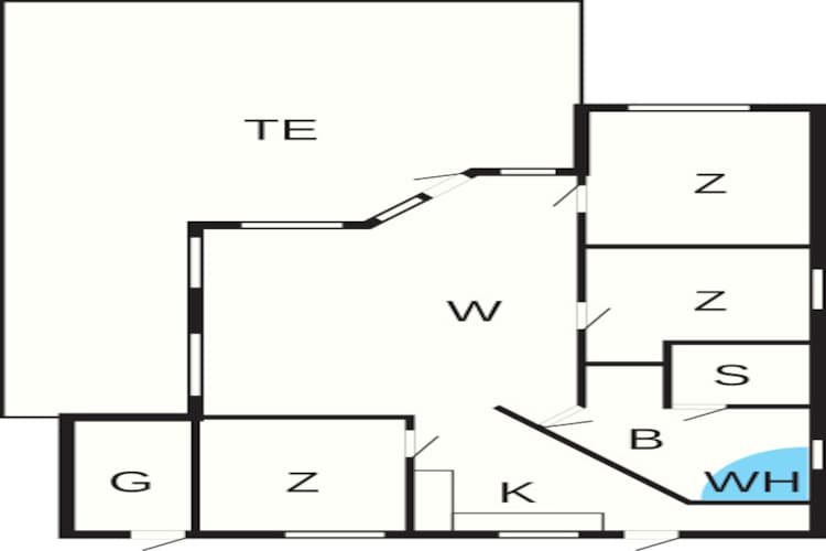 5 persoons vakantie huis in Rude-By Traum-Plattegrond
