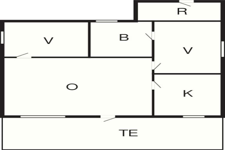 5 persoons vakantie huis in Ans By-By Traum-Plattegrond