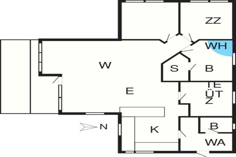 Luxe Spa Retreat bij Golfbaan -- By Traum Ferienwohnungen-Plattegrond