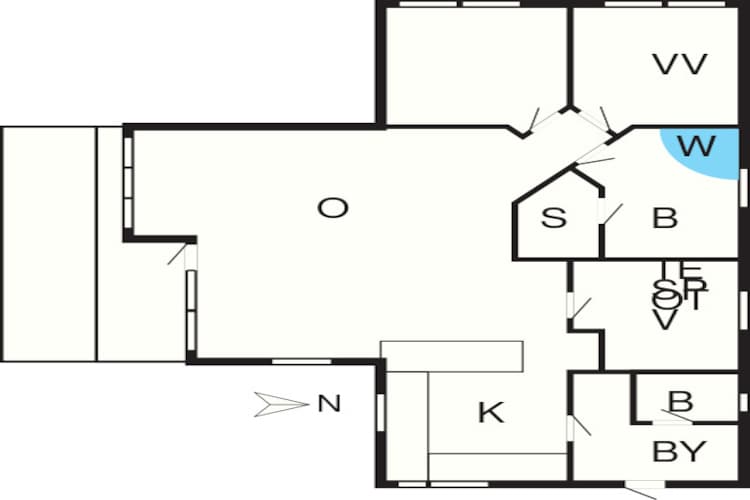 Luxe Spa Retreat bij Golfbaan -- By Traum Ferienwohnungen-Plattegrond