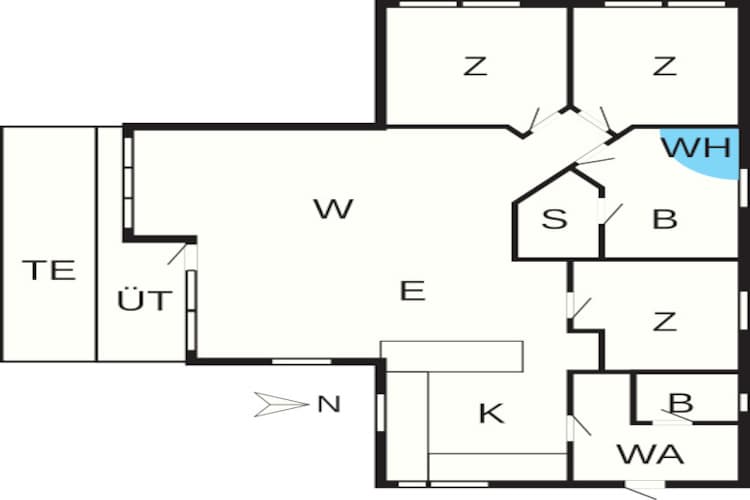 Luxe Spa Retreat bij Golfbaan -- By Traum Ferienwohnungen-Plattegrond