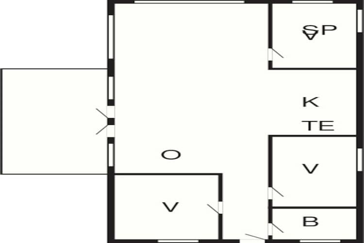 6 persoons vakantie huis in Saltum-By Traum-Plattegrond