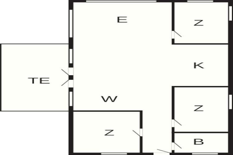 6 persoons vakantie huis in Saltum-By Traum-Plattegrond