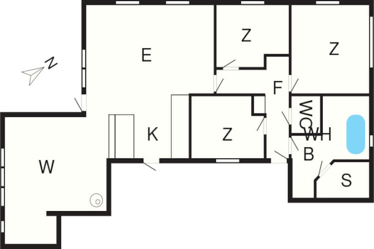 8 persoons vakantie huis in Juelsminde-By Traum-Plattegrond