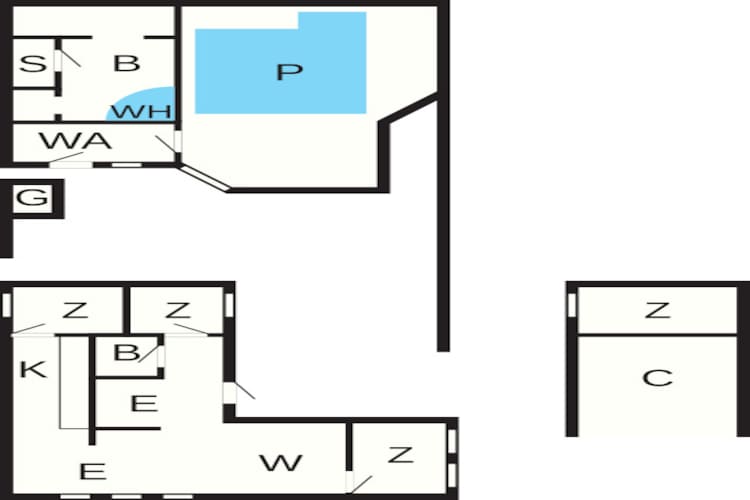 8 persoons vakantie huis in Knebel-By Traum - Plattegrond