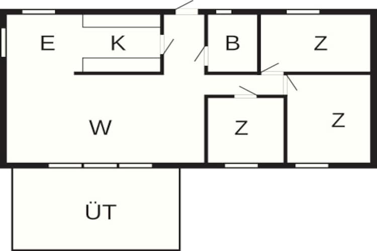 7 person holiday home in Bovallstrand-Floor plan