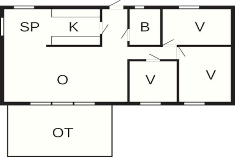 7 person holiday home in Bovallstrand-Floor plan