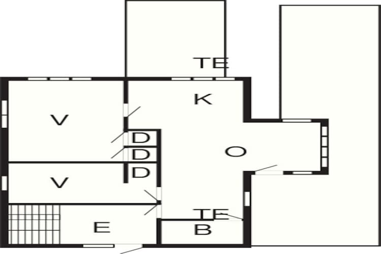 5 person holiday home in DYRÖN-Floor plan