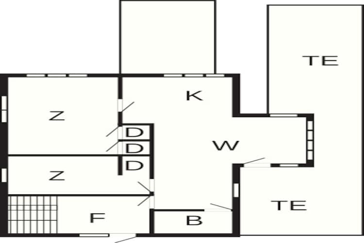 5 persoons vakantie huis in DYRÖN-Plattegrond