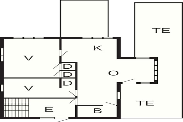 5 persoons vakantie huis in DYRÖN-Plattegrond