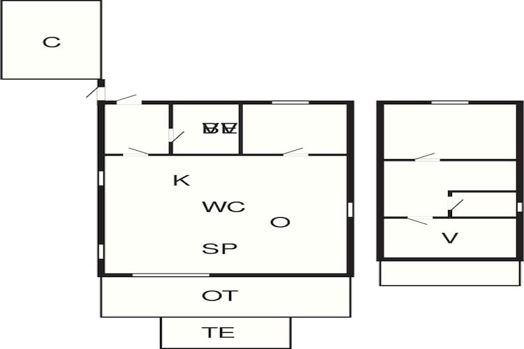 6 persoons vakantie huis in Hurup Thy-By Traum-Plattegrond
