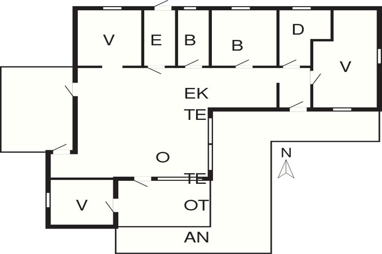 8 persoons vakantie huis in Hjørring-By Traum-Plattegrond