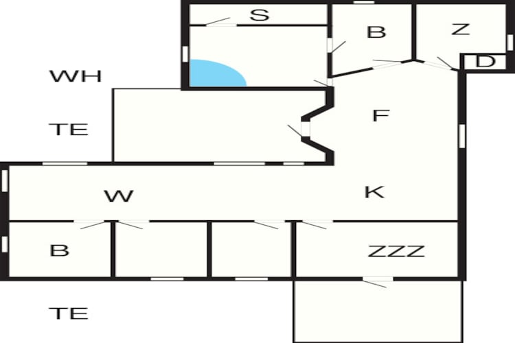 10 person holiday home in Storvorde-By Traum-Floor plan