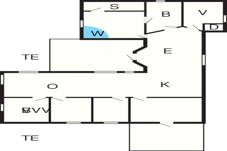 10 person holiday home in Storvorde-By Traum-Floor plan
