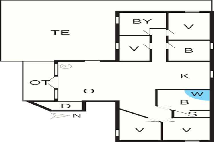 Luxe retraite bij strand -- By Traum Ferienwohnungen-Plattegrond