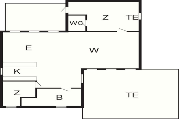 Gerenoveerd huis in rustige buurt -- By Traum Ferienwohnungen-Plattegrond