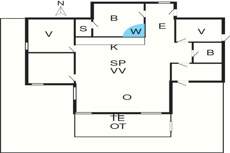 Rustig toevluchtsoord in de natuur -- By Traum Ferienwohnungen-Plattegrond