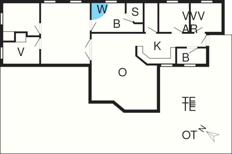 10 persoons vakantie huis in Idestrup-By Traum-Plattegrond