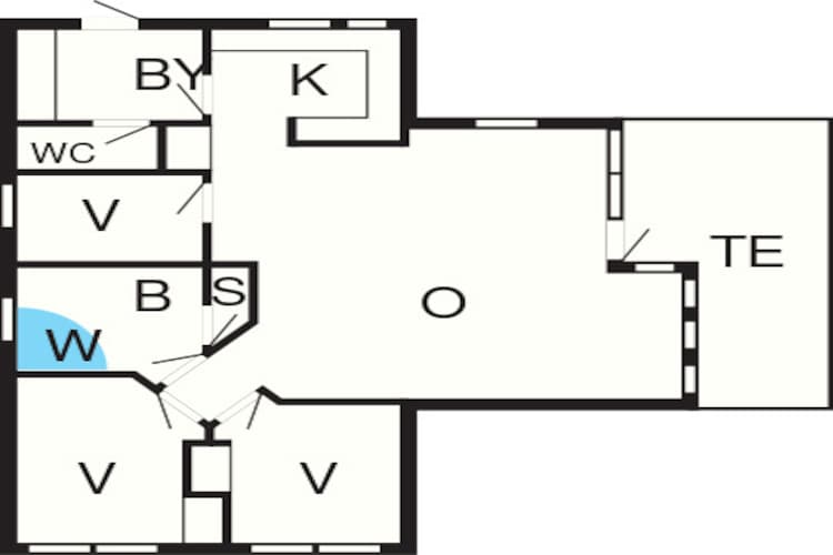 6 persoons vakantie huis in Nykøbing Sj-By Traum-Plattegrond