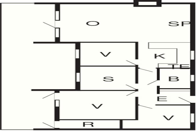 7 Personen Ferienhaus in Toftlund-By Traum-Grundriss