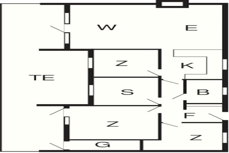 7 Personen Ferienhaus in Toftlund-By Traum-Grundriss