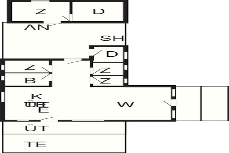 7 persoons vakantie huis in Løkken-By Traum-Plattegrond