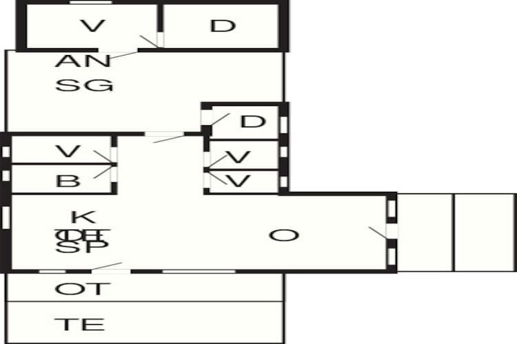 7 persoons vakantie huis in Løkken-By Traum-Plattegrond