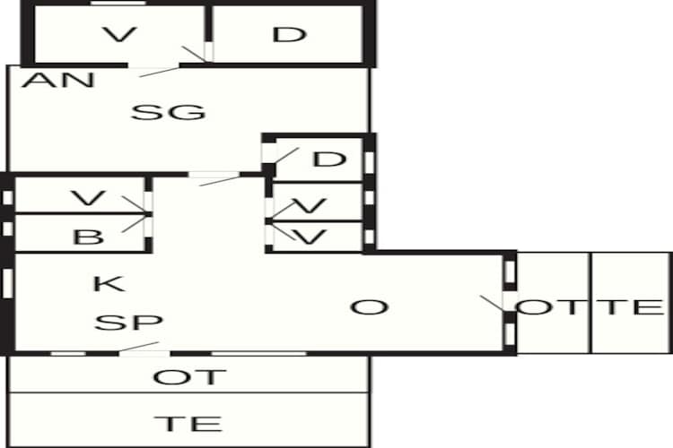 7 persoons vakantie huis in Løkken-By Traum-Plattegrond