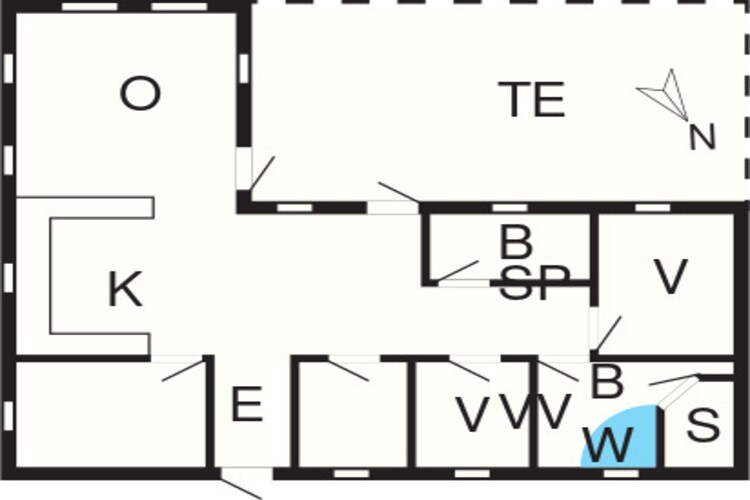 8 persoons vakantie huis in Ulfborg-By Traum-Plattegrond