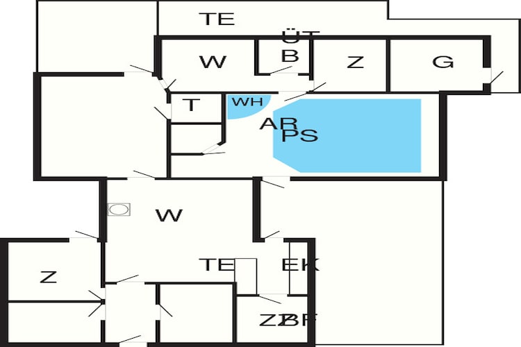 8 persoons vakantie huis in Ebeltoft-By Traum-Plattegrond