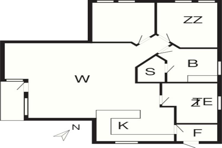 Afgelegen oase met voorzieningen -- By Traum Ferienwohnungen-Plattegrond
