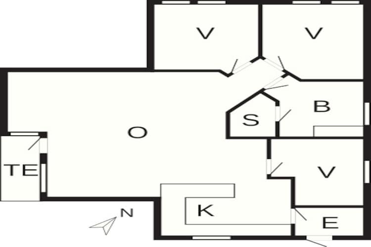 Afgelegen oase met voorzieningen -- By Traum Ferienwohnungen-Plattegrond